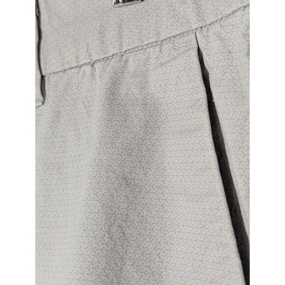 English Laundry Chino Shorts Mens 36 Gray Pockets Cotton Pyramid Print Classic - Picture 2 of 6